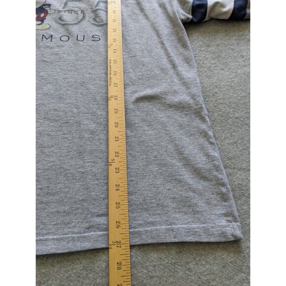 Vintage Mickey Mouse Gear For Sports Sweatshirt Mens Size L Gray - Picture 7 of 9